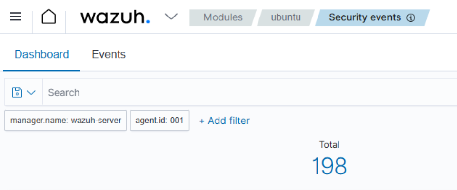 Événements de sécurité Ubuntu